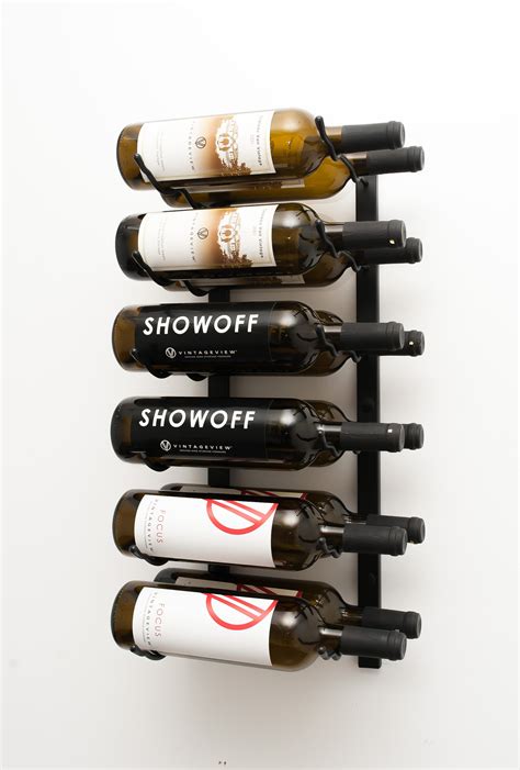 wall mounted metal wine racks